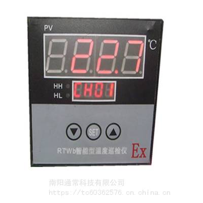 防爆电机轴瓦专用RTWb-261i-5型温度巡检仪