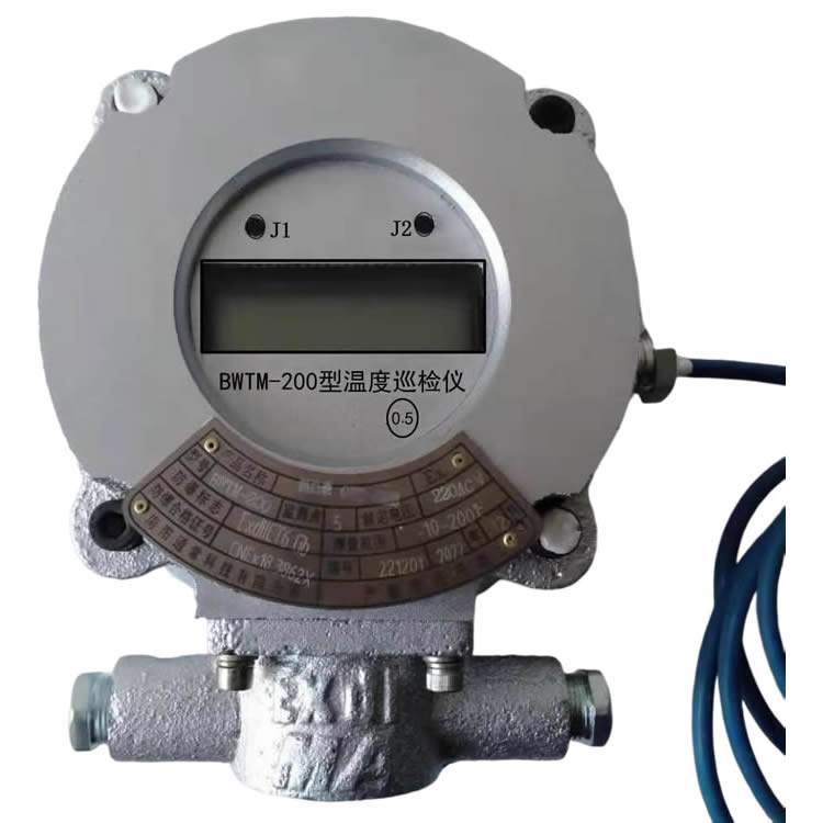 BWTM-200(GWD-5,GWD-52B)防爆温度巡检仪、防爆电机温度巡检仪、防爆仪表、防爆温控器