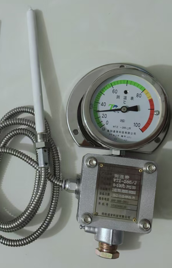 WTZ-285液体压力式温度计、WTZ-285Z电机轴瓦测温表、WTZ-285/2测温表